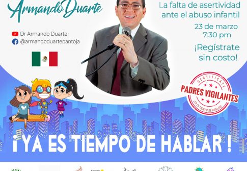 ¡YA ES TIEMPO DE HABLAR!, “prevención de la violencia sexual infantil”